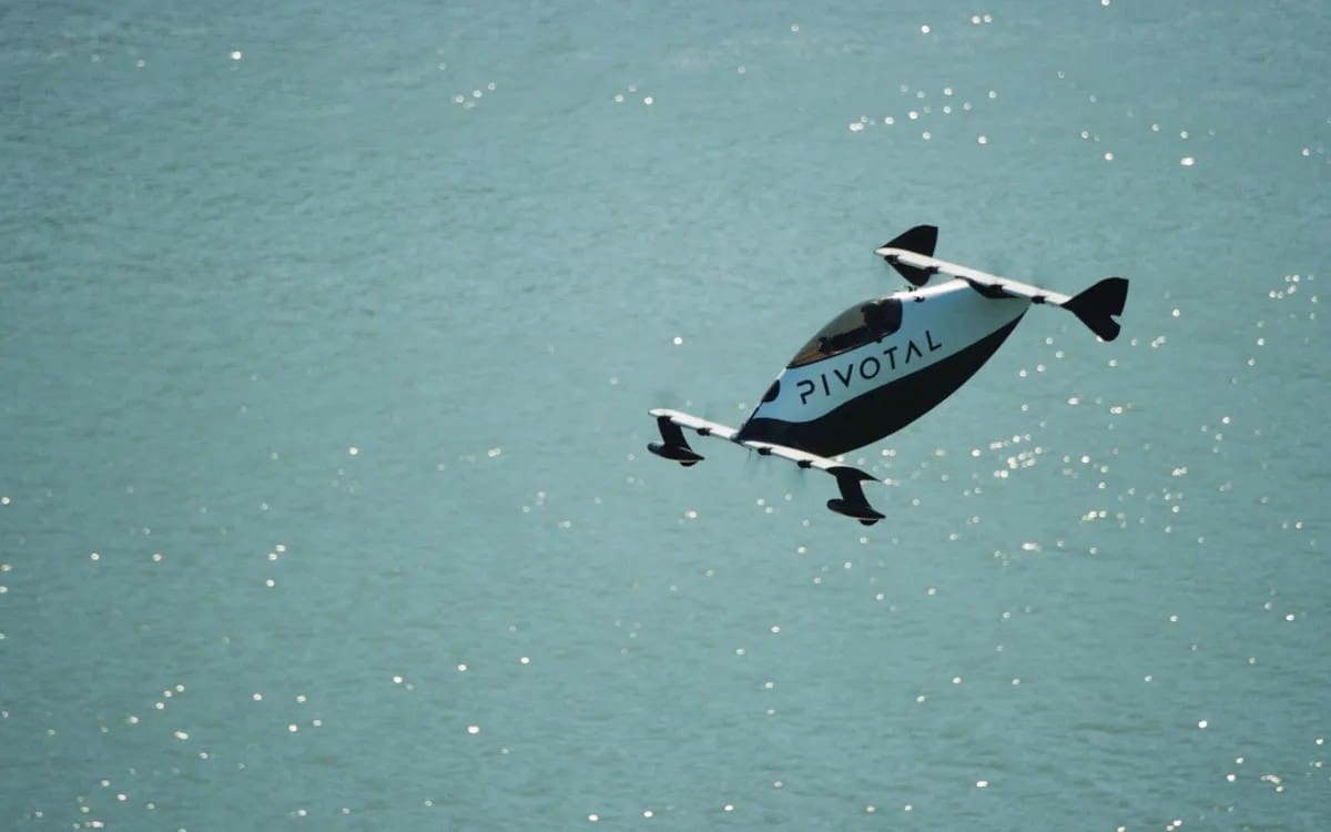 Pivotal Blackfly flotation for emergency landings