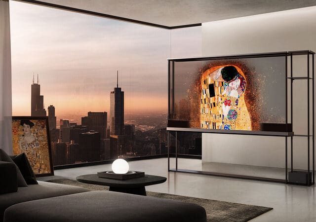 LG Oled T Transparent TV