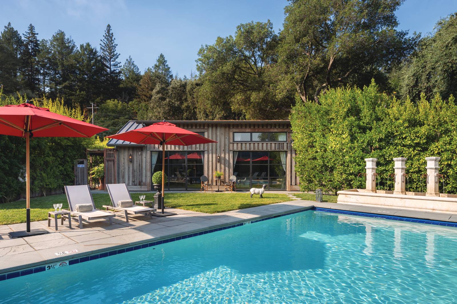 Poolhouse Exterior