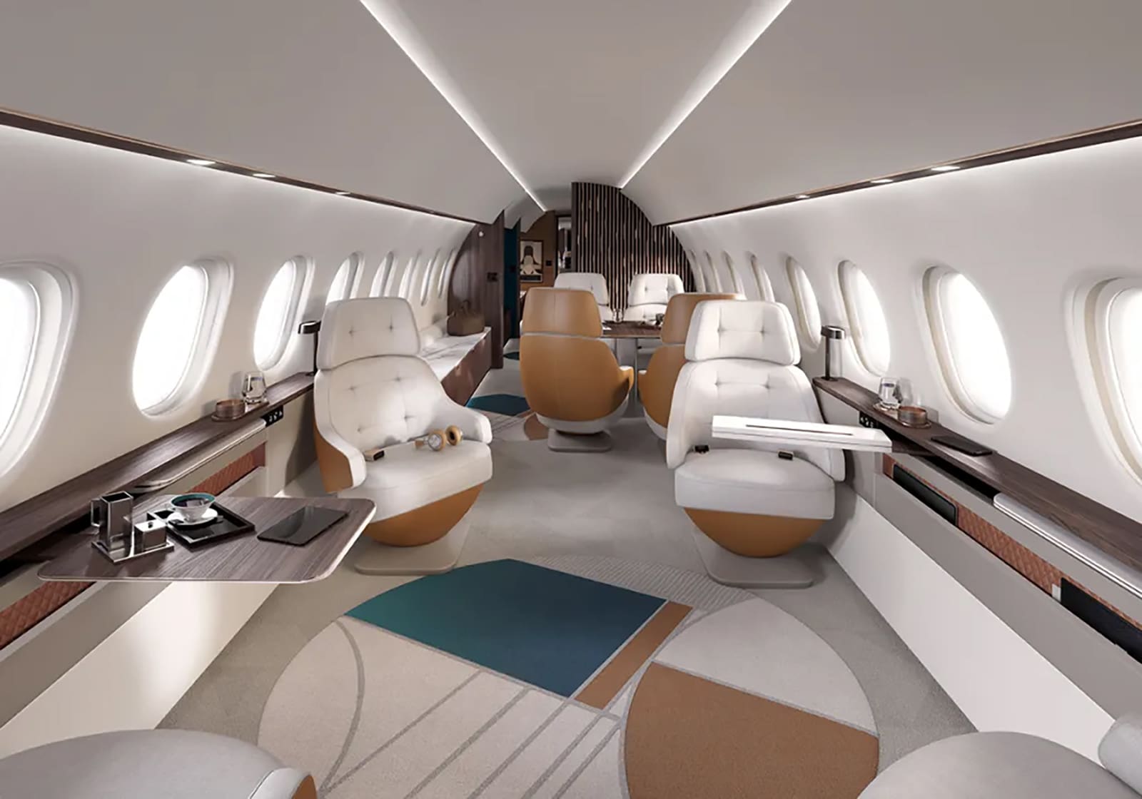 Dassault Falcon 10x Cabin