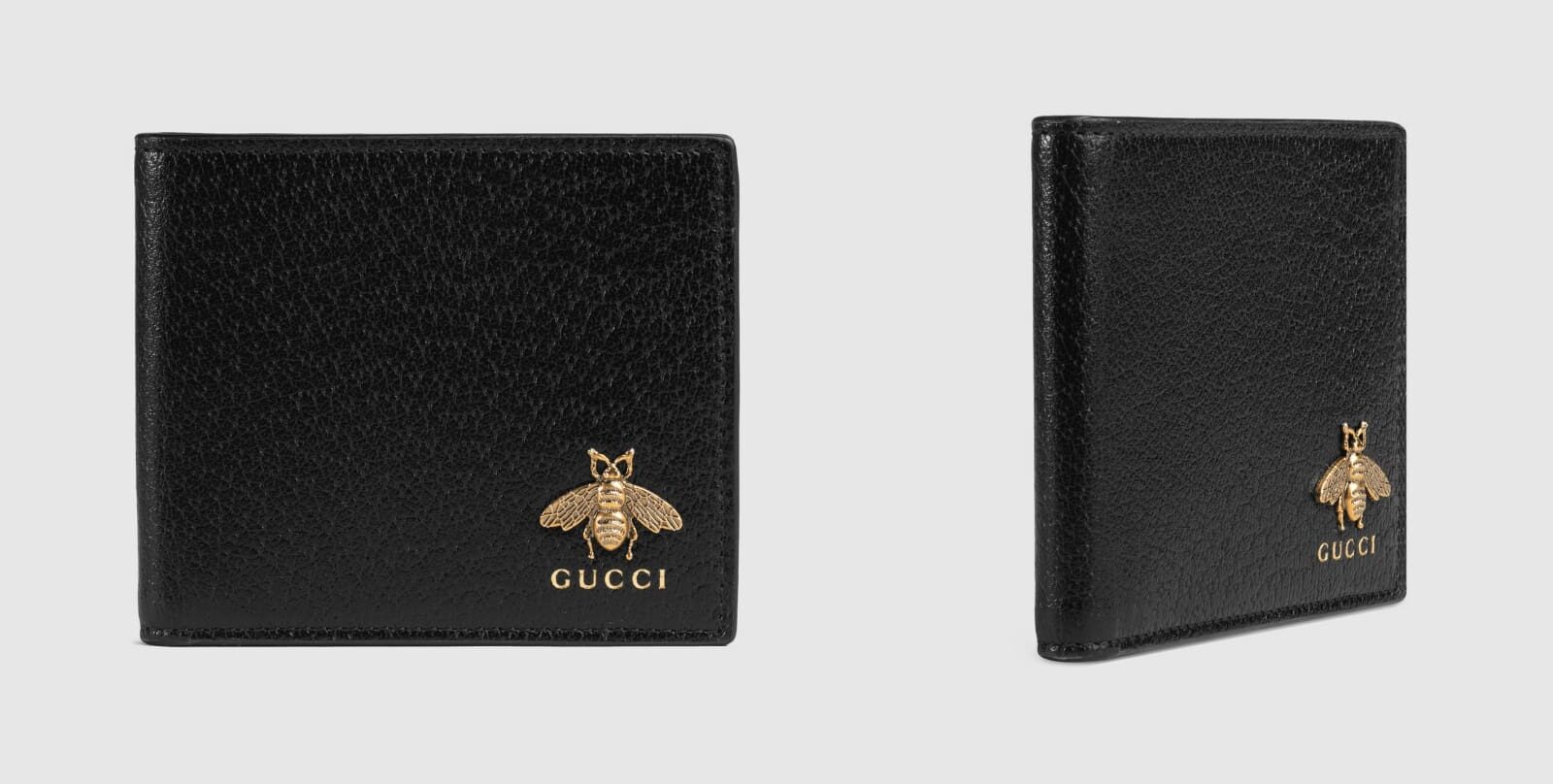 Animalier Bi-fold Wallet by Gucci