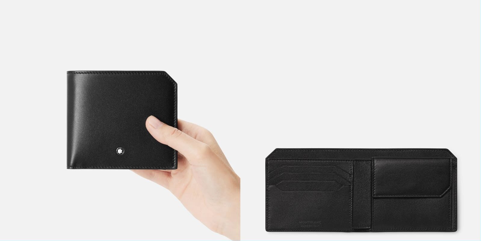 Montblanc Meisterstück Selection Soft Wallet 4cc Coin Case Black