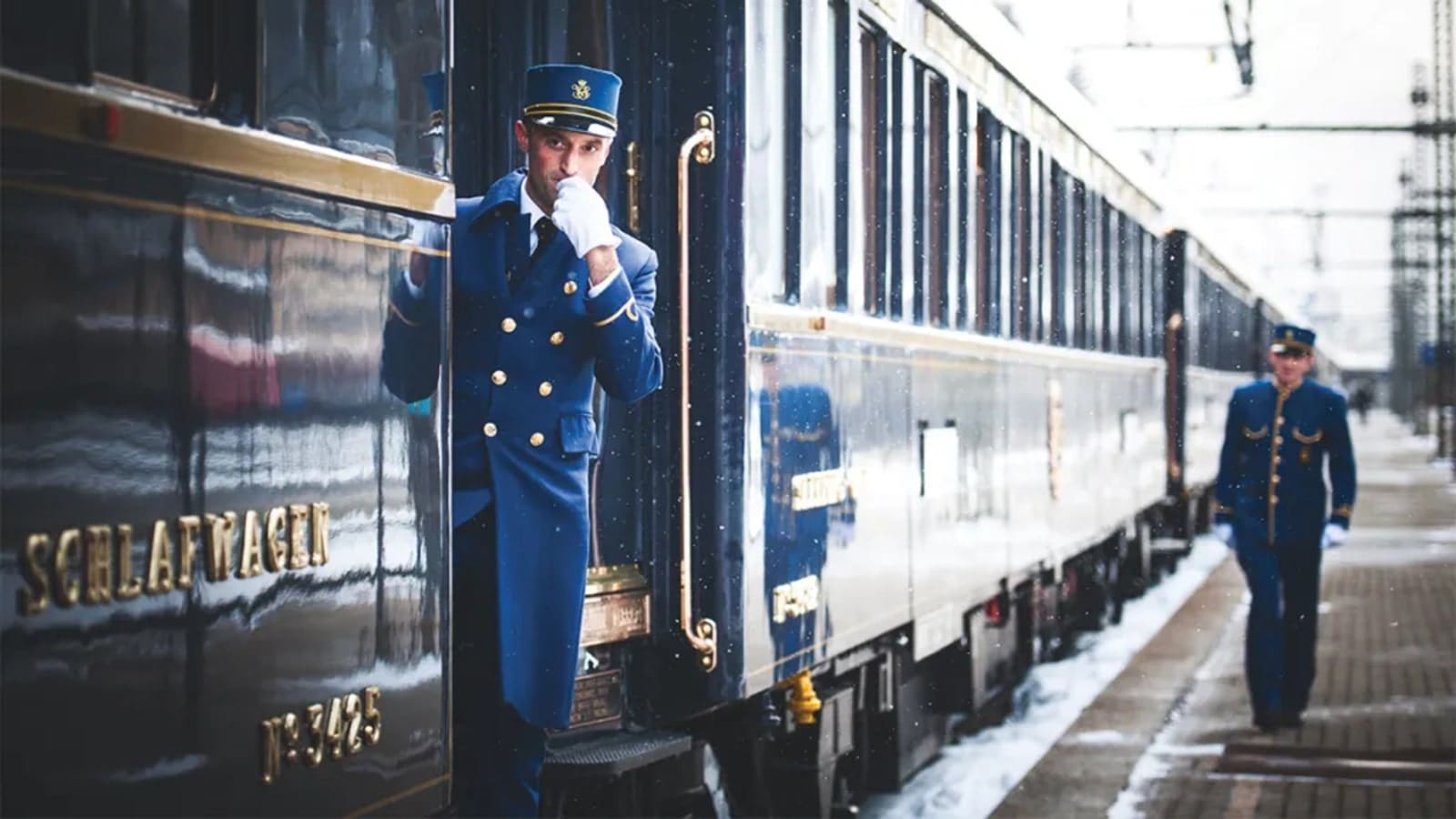 Orient Express with two Guards