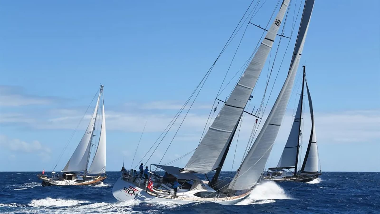 3 Yachts in Oyster World Rally