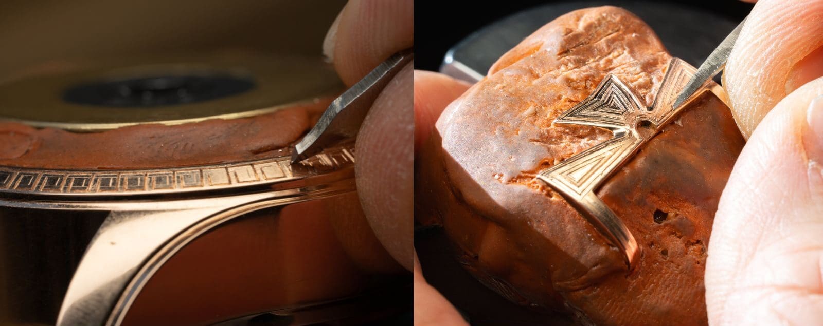 Vacheron Constantin watchmakers engrave the timepieces