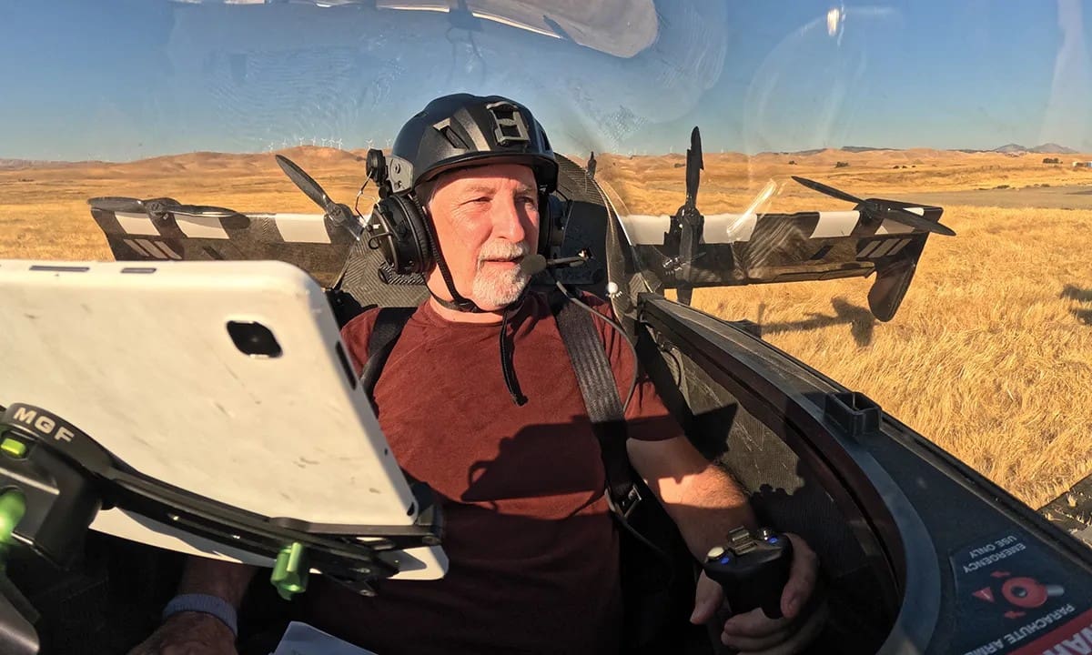 Pivotal BlackFly flight deck includes two joysticks