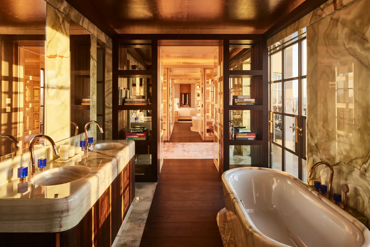 Claridges Penthouse Bathroom