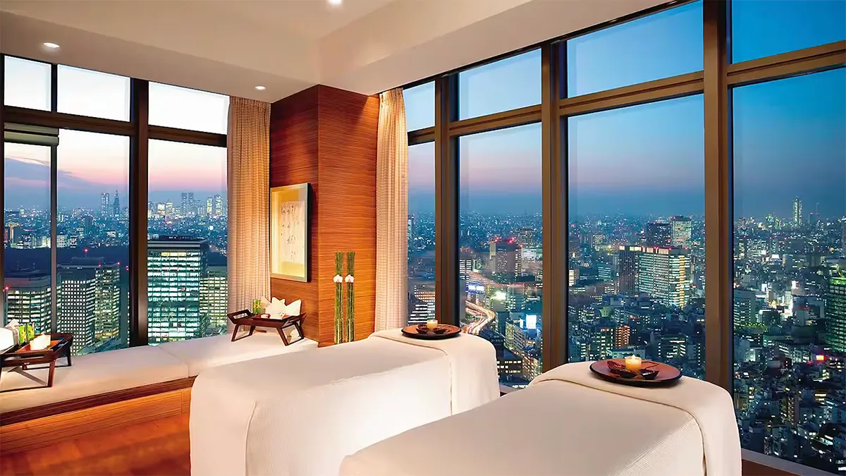 mandarin oriental spa view