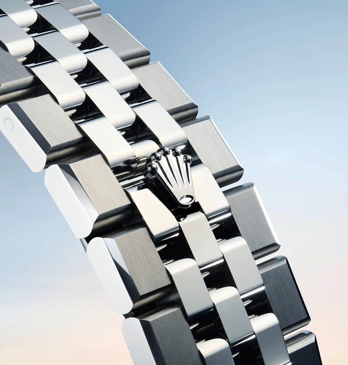 flat jubilee strap on rolex land-dweller