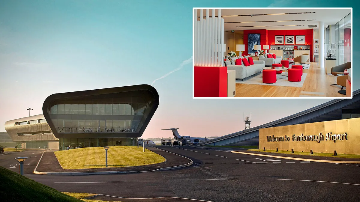 Farnborough Airport, London