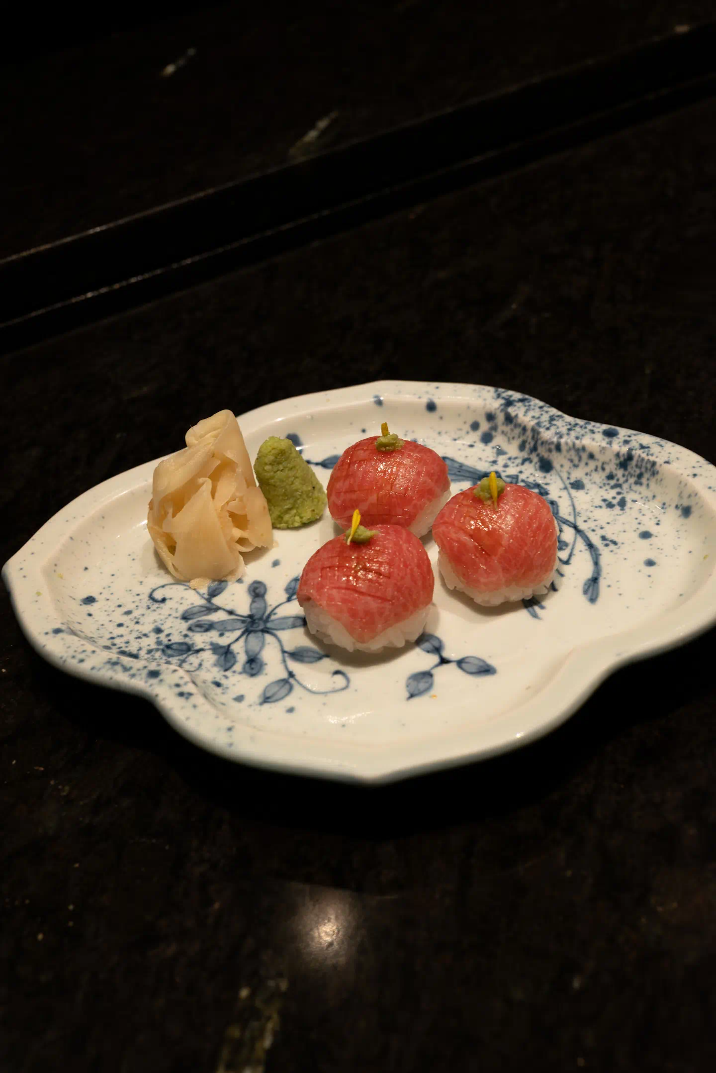 Bluefin Tuna Toro Temari Sushi