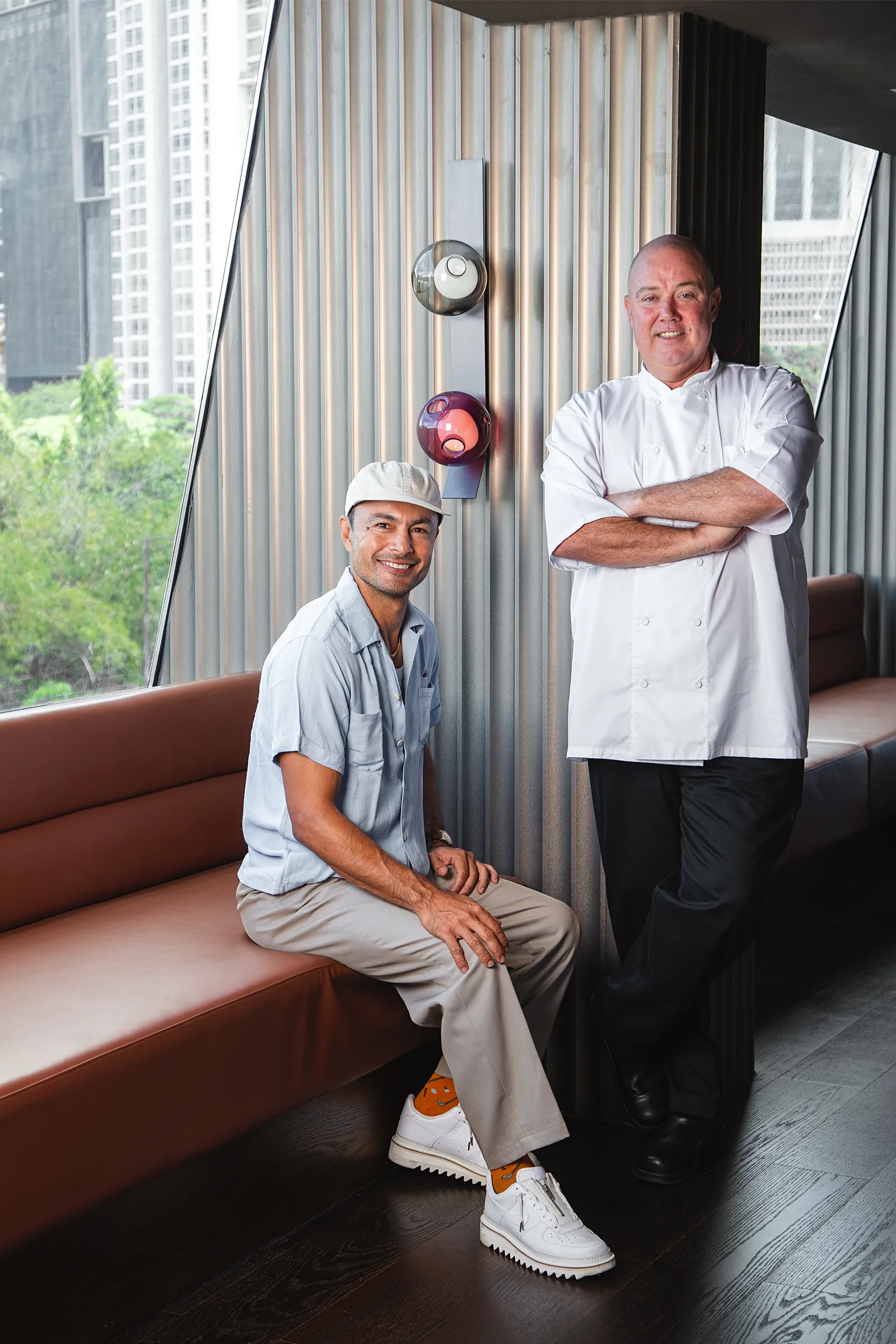 Derek ramsay and Wade watson