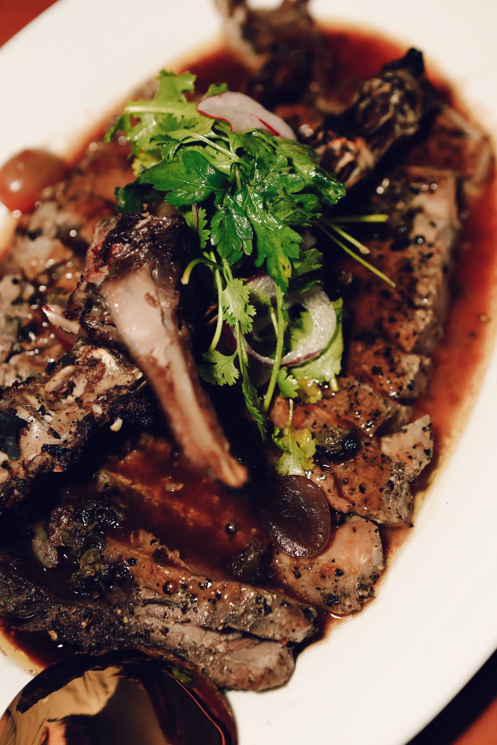 Tuna porterhouse at Taglish. Excel Panlaque