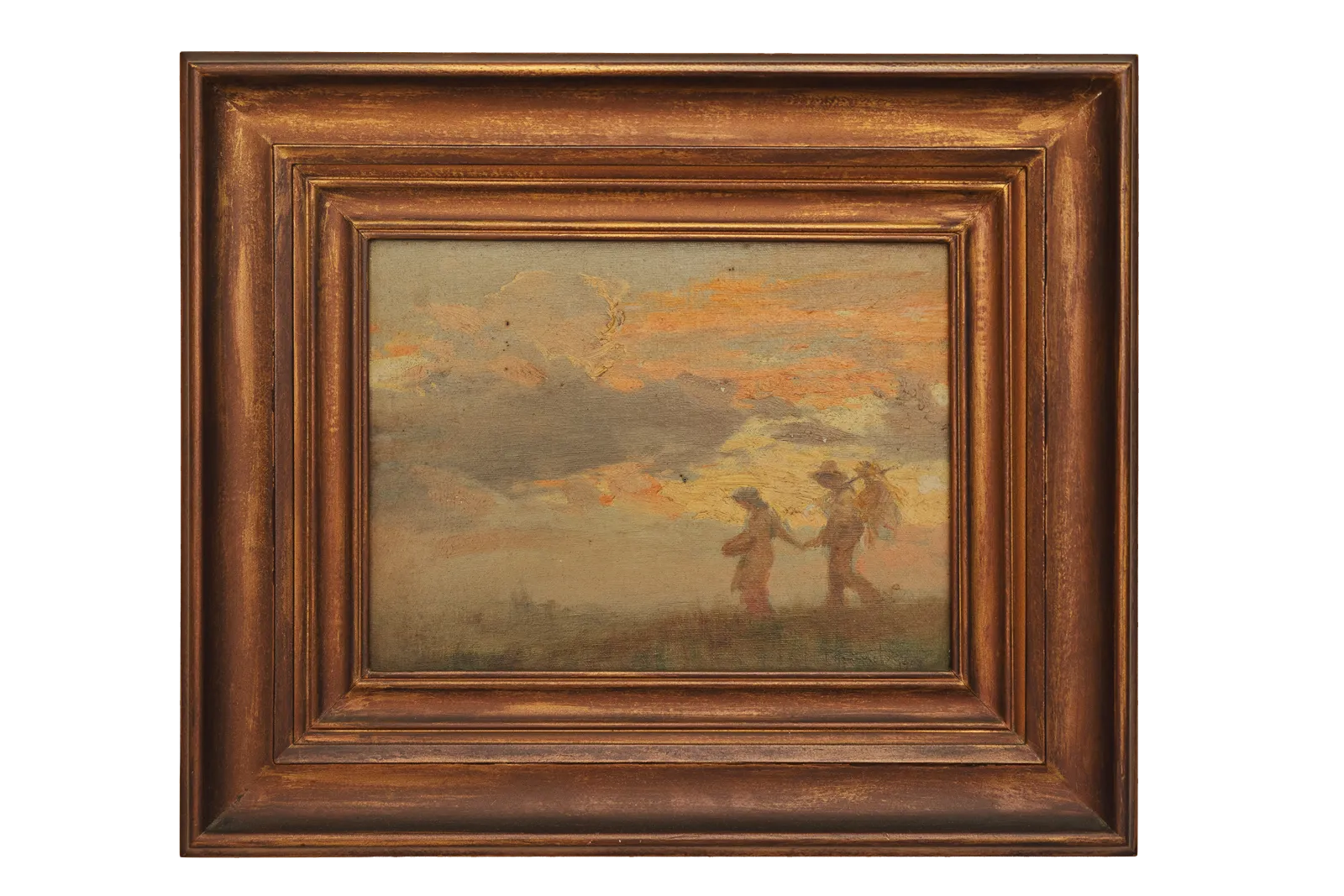 A painting by Amorsolo. Joseph Pascual
