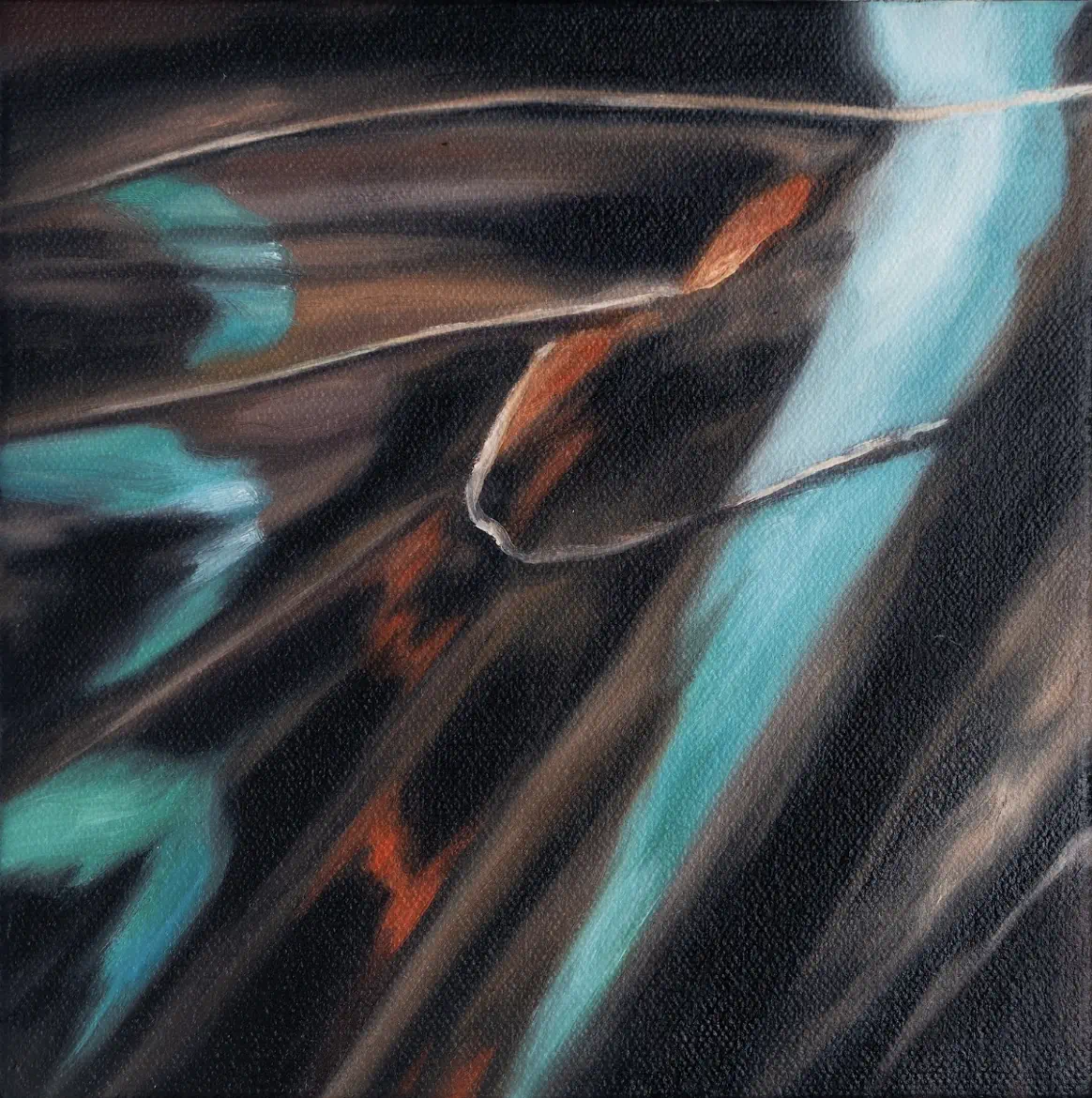 Ayka Go, Graphium milon, oil on canvas, 2026. Courtesy of Silverlens Manila | New York