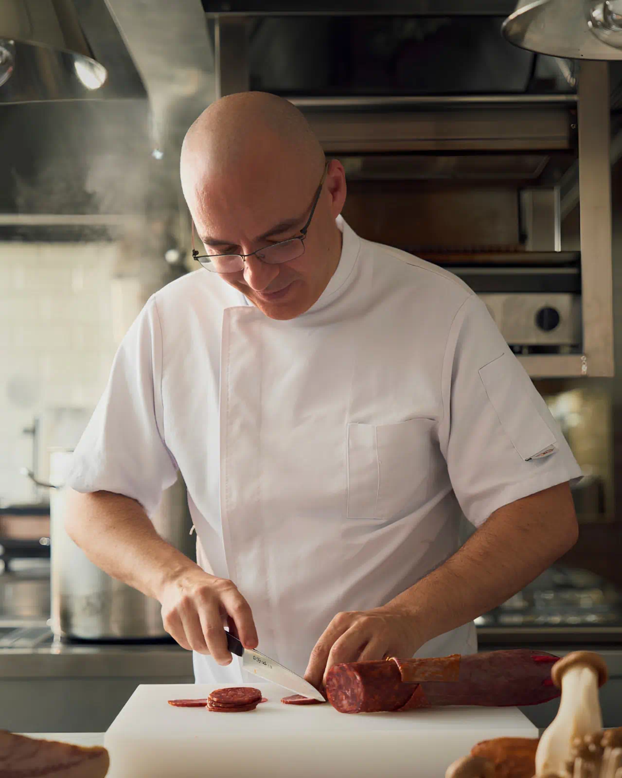 Chef Carlos Garcia. Dominion Cellar