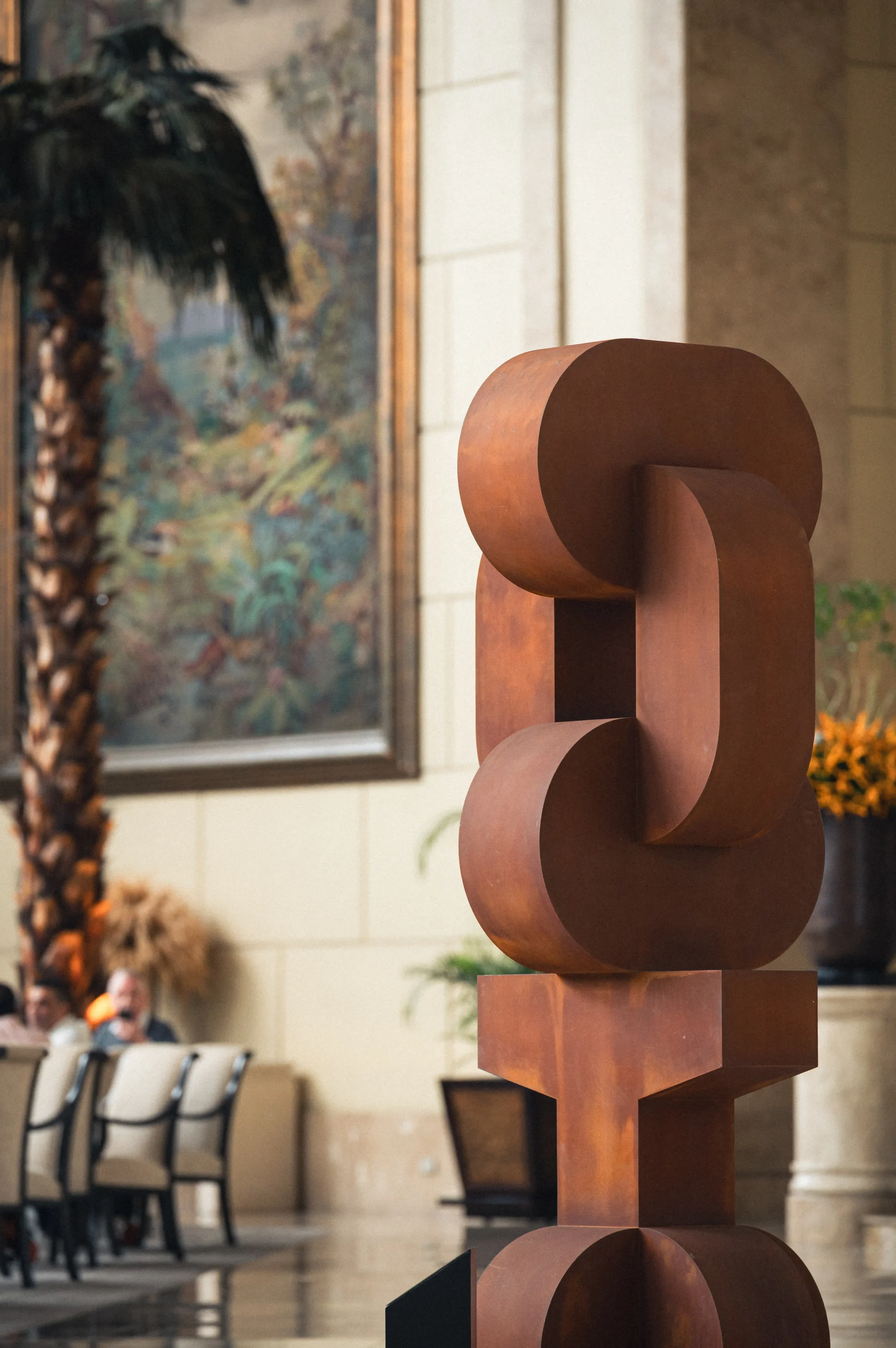 Arturo Luz in The Peninsula Manila Art in Residence