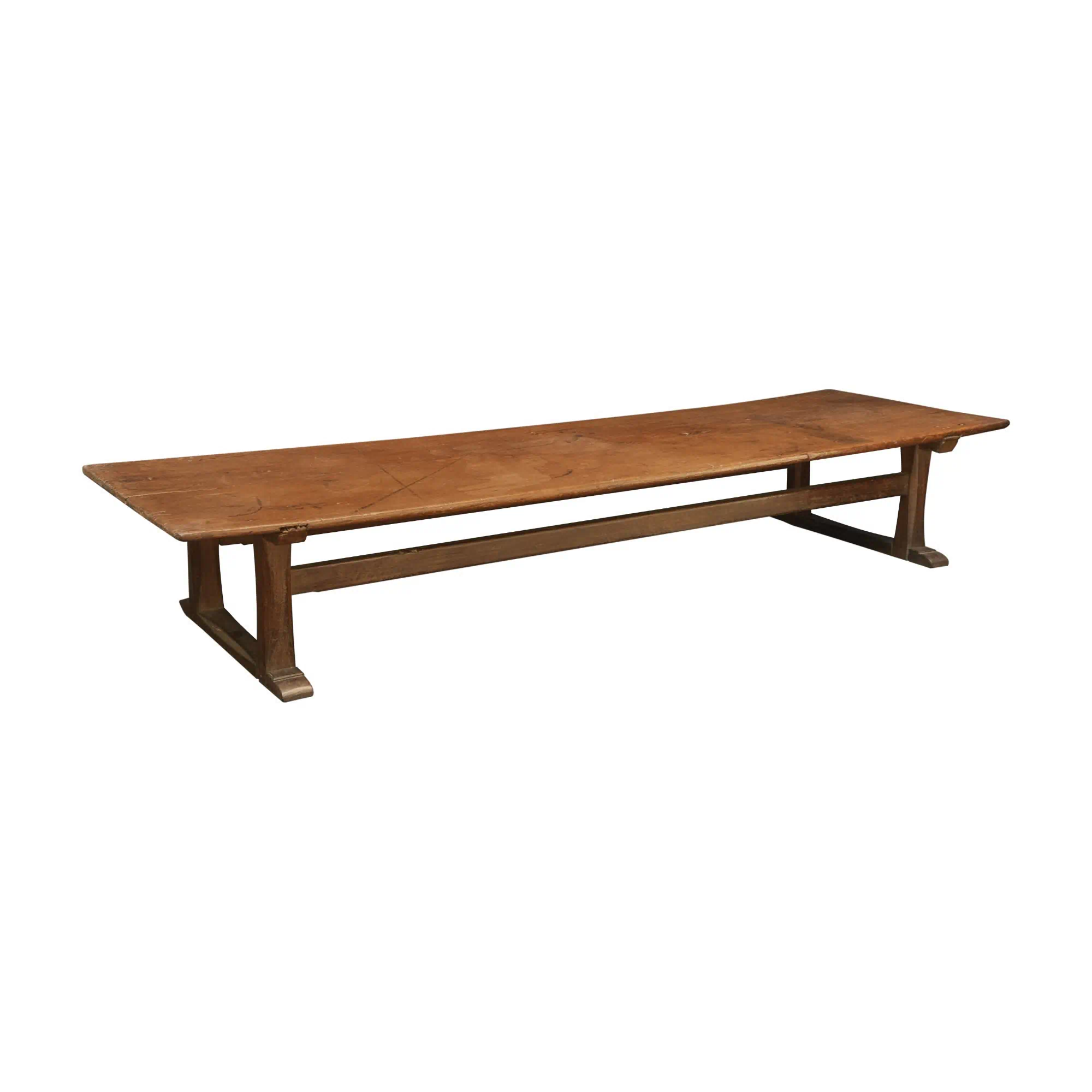 Dulang (recolonial style low table), 1800s or earlier, balayong wood (Afzelia rhomboidea), 30 cm (h) x 189 cm (l) x 57 cm (w). Courtesy of Leon Gallery