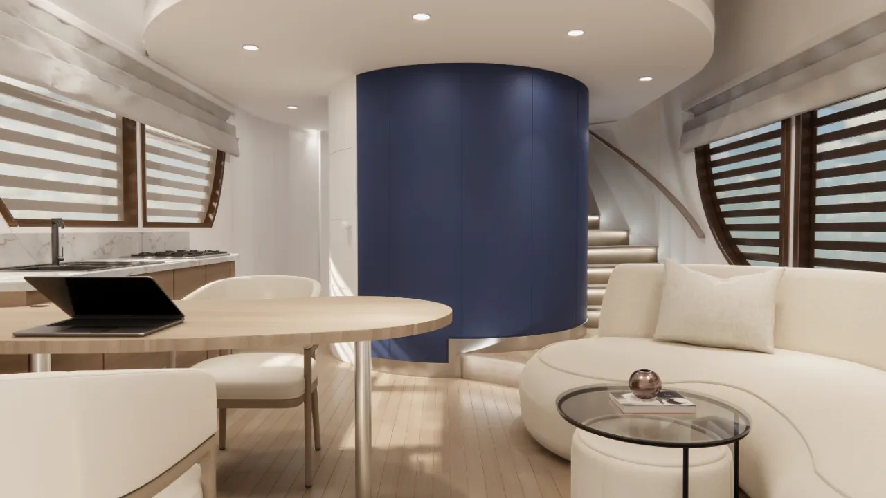 The salon.